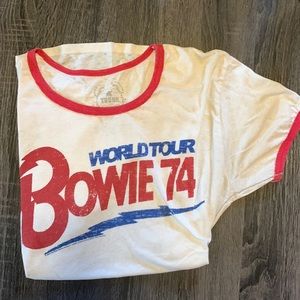 Bowie world tour 74 tee